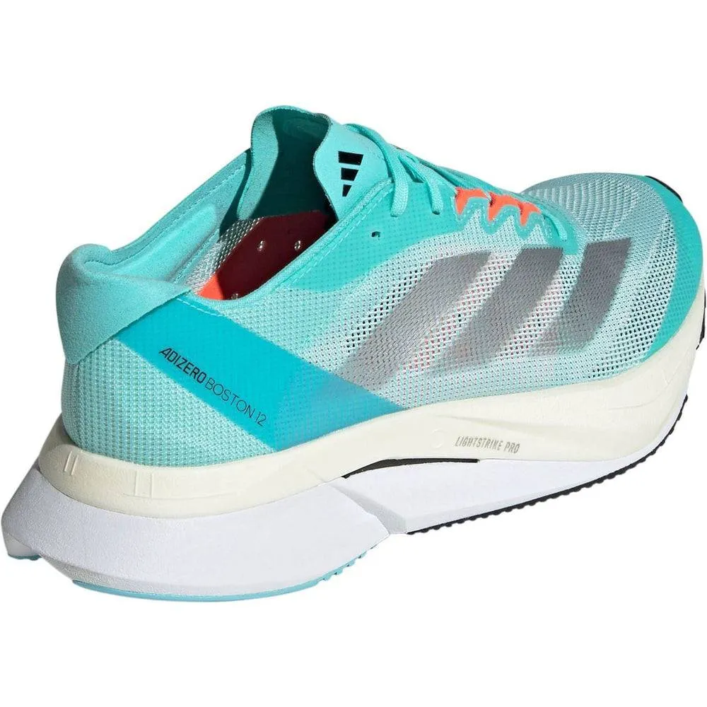 Adidas Adizero Boston 12 (Womens) - Flash Aqua