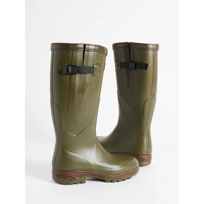 Aigle Parcours 2 ISO Neoprene Wellington Boots - Kaki