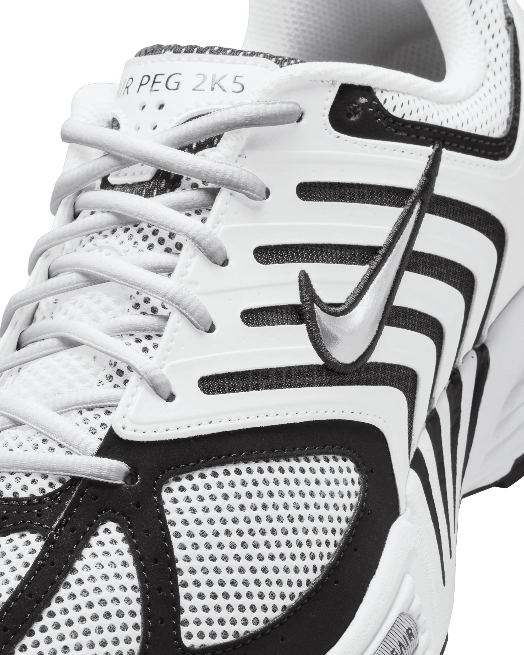 Air Pegasus 2005 - White / Metallic Silver-Black