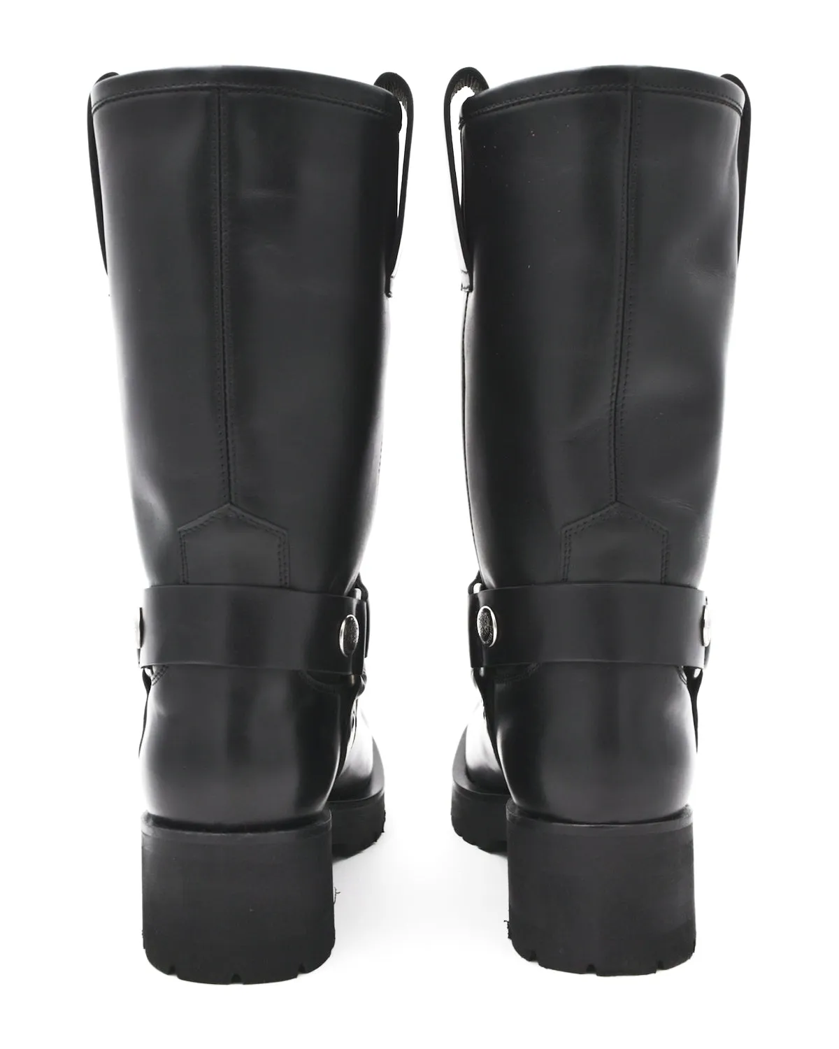 Alberto Fasciani Isabel Black Pull-On Biker Boot