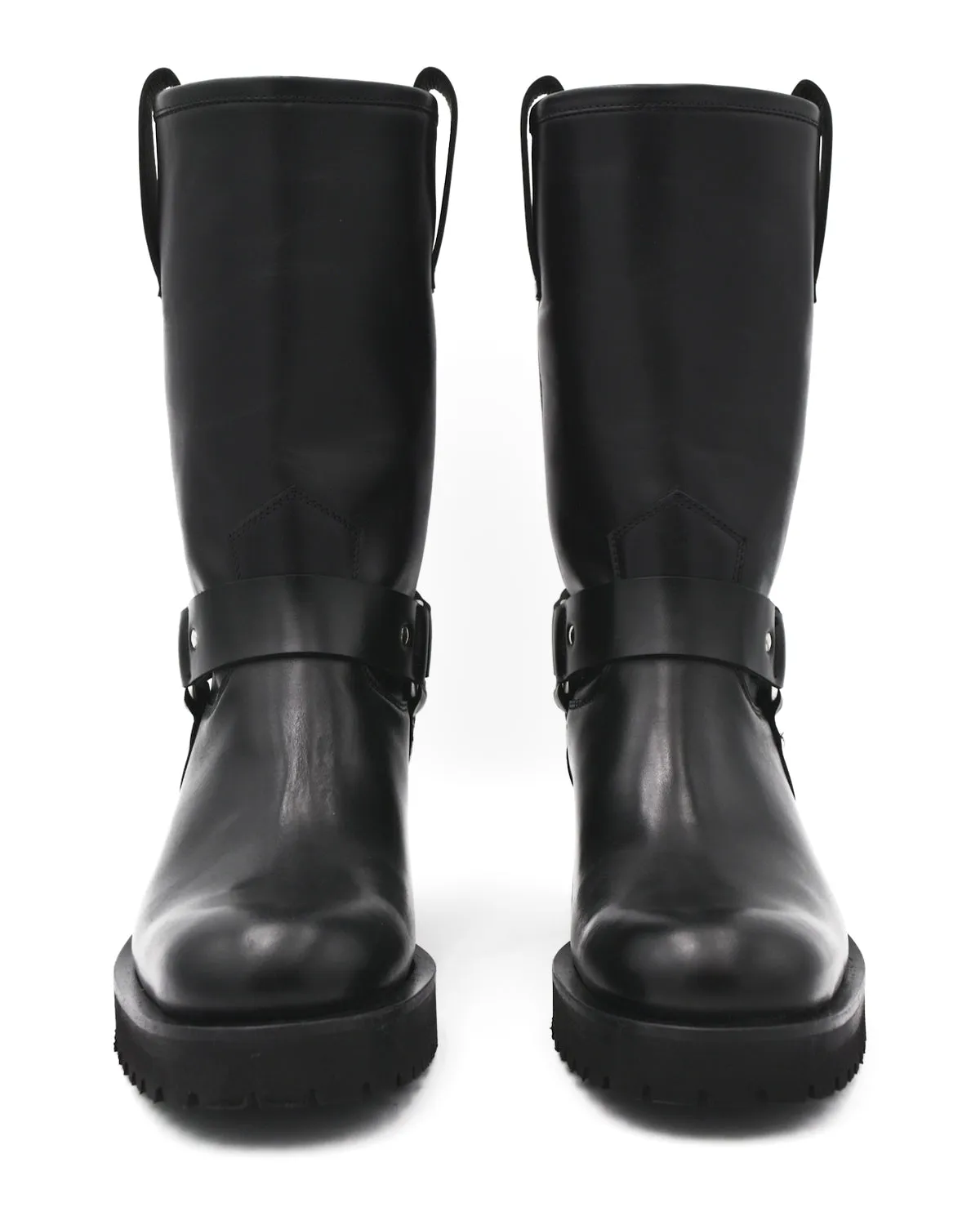 Alberto Fasciani Isabel Black Pull-On Biker Boot