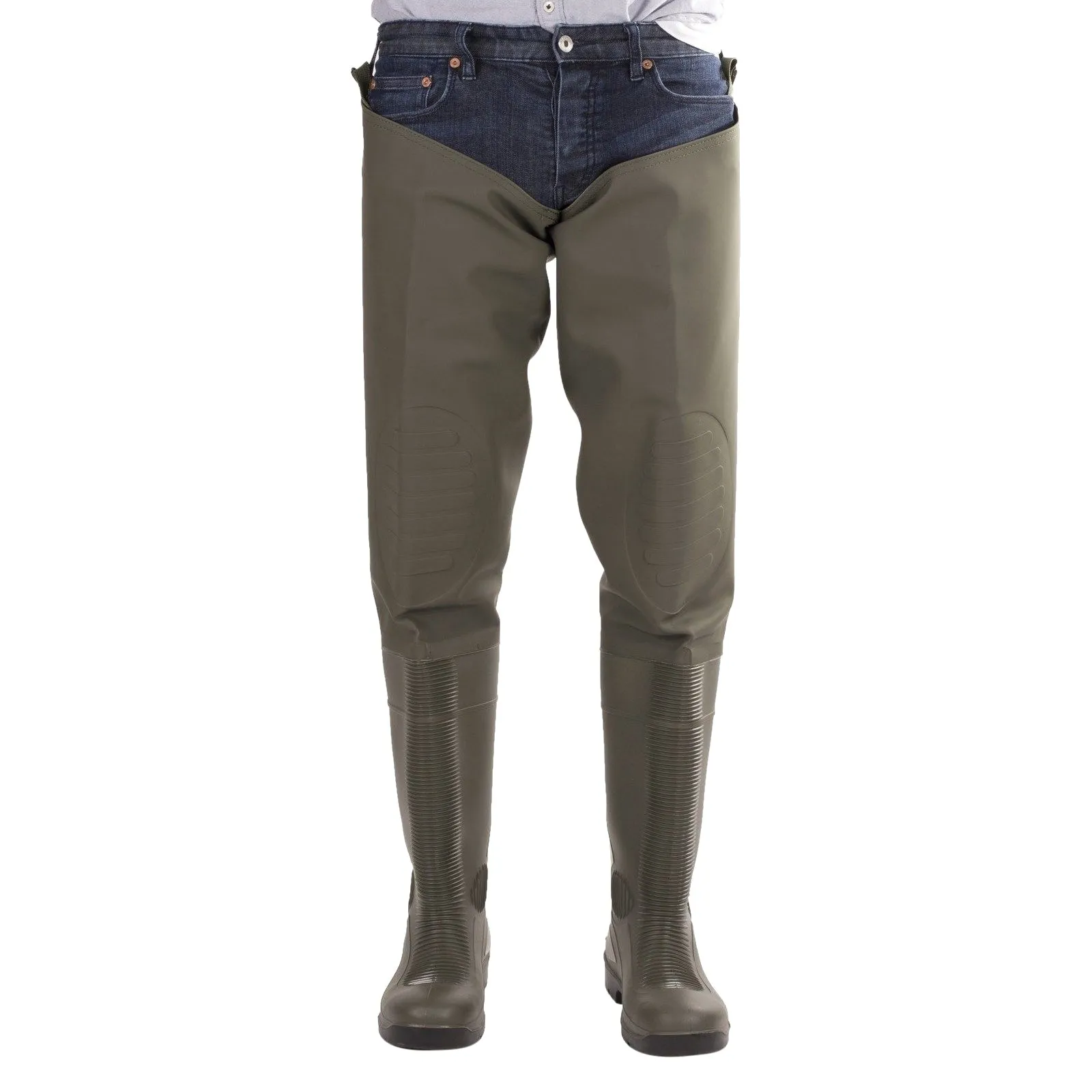 Amblers Mens Forth Waterproof Thigh Safety Wader