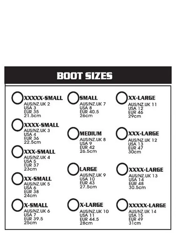 Apollo Edge 5mm Boots