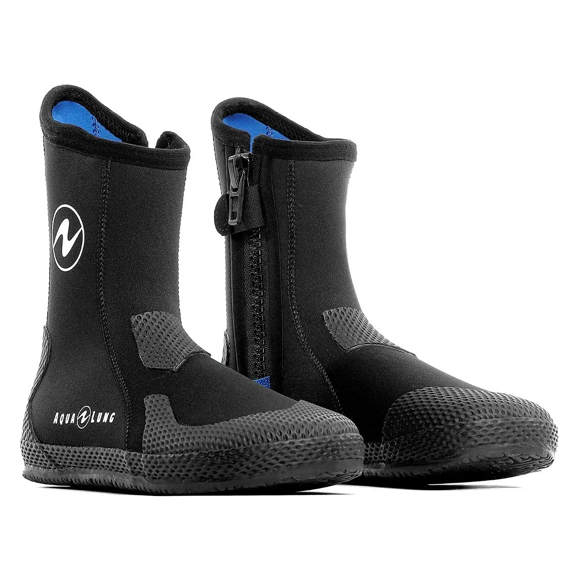 Aqua Lung 7mm Superzip Boots Scuba Diving Booties Tread Sole