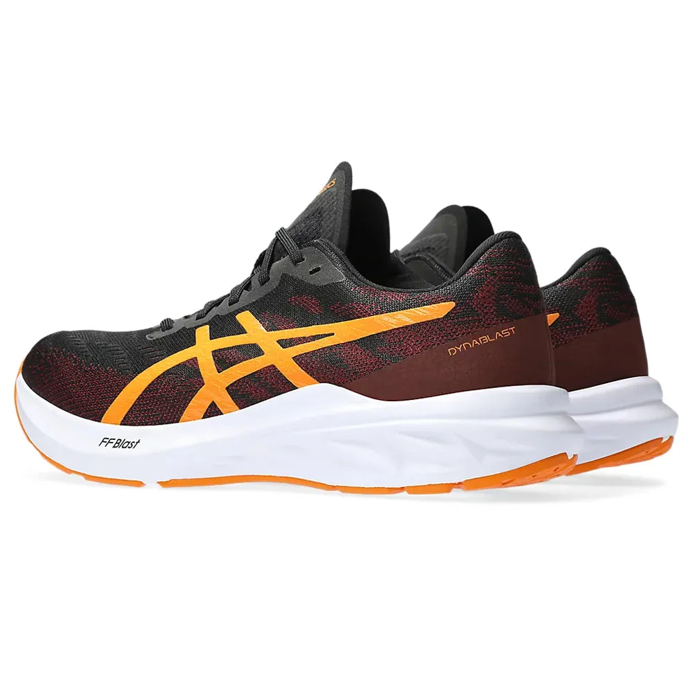 ASICS DYNABLAST 3 (M) - BLACK/BRIGHT ORANGE RUNNING SHOES