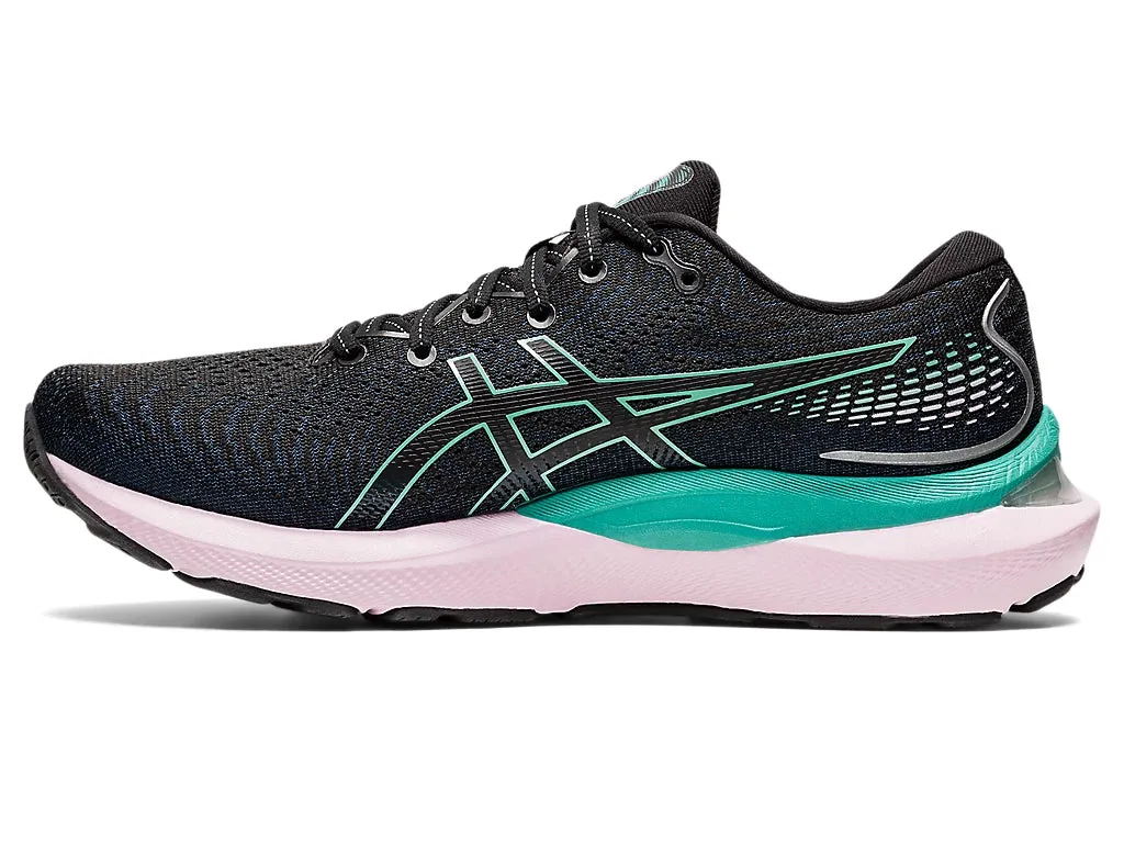 Asics Womens Cumulus 24-Black/Sage (1012B206-002)