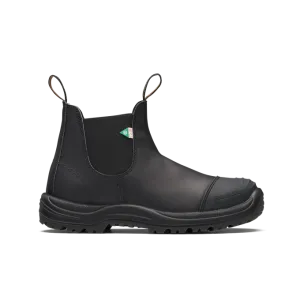 Blundstone 168 - Work & Safety Boot Black with Toe Cap