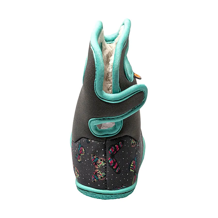 BOGS Dark Grey Multi Butterflies Baby BOGS