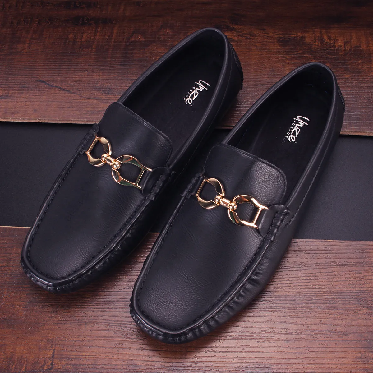 Boys "RIVERS" Slip On Moccasin Shoes