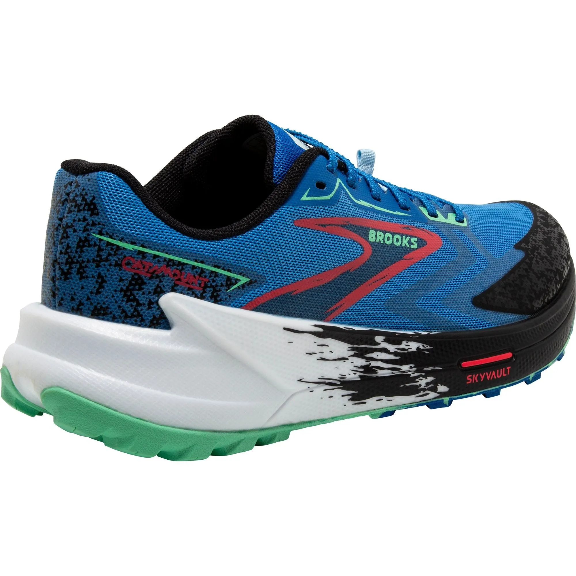 Brooks Catamount 3 Mens Trail Running Shoes - Blue