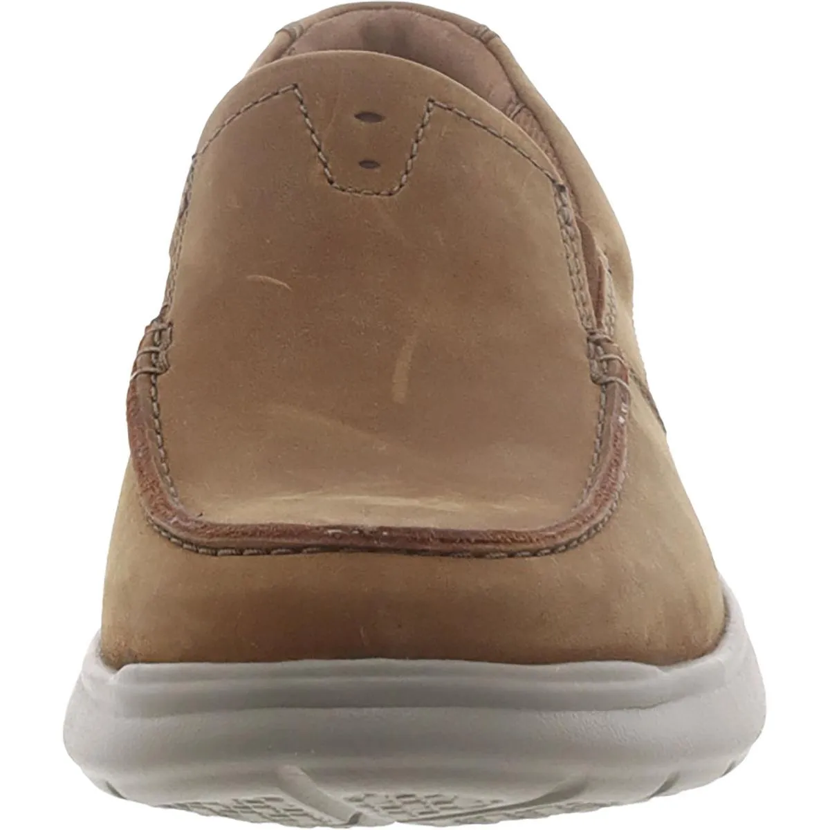 Clarks Mens Cotrell Easy Leather Slip On Casual Shoes