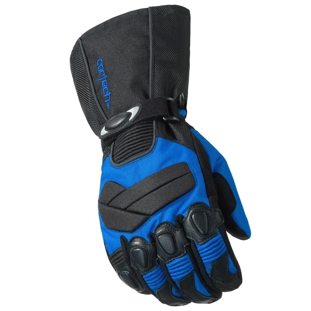 Cortech 'Cascade 2.0' Womens Blue/Black Textile Snowmobile Gloves