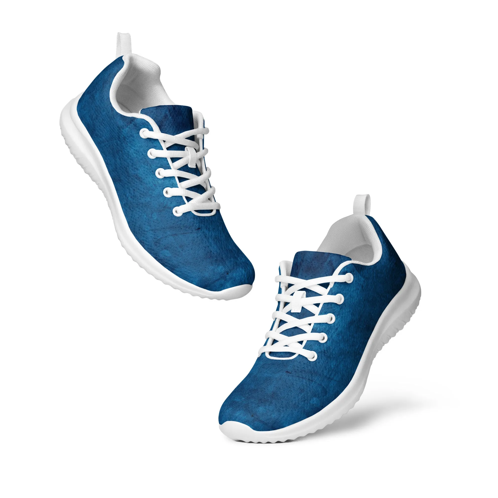 DASH Blue Jeans Men’s Athletic Shoes Lightweight Breathable Design by IOBI Original Apparel