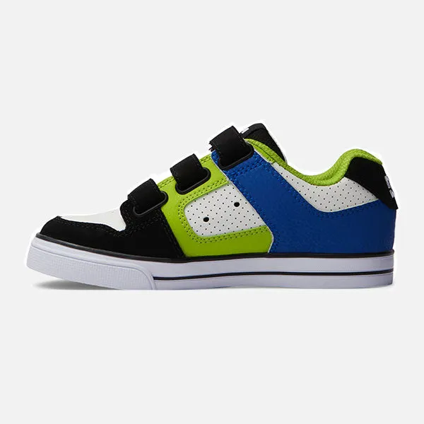 DC Youth Pure V - Black/Blue/Green