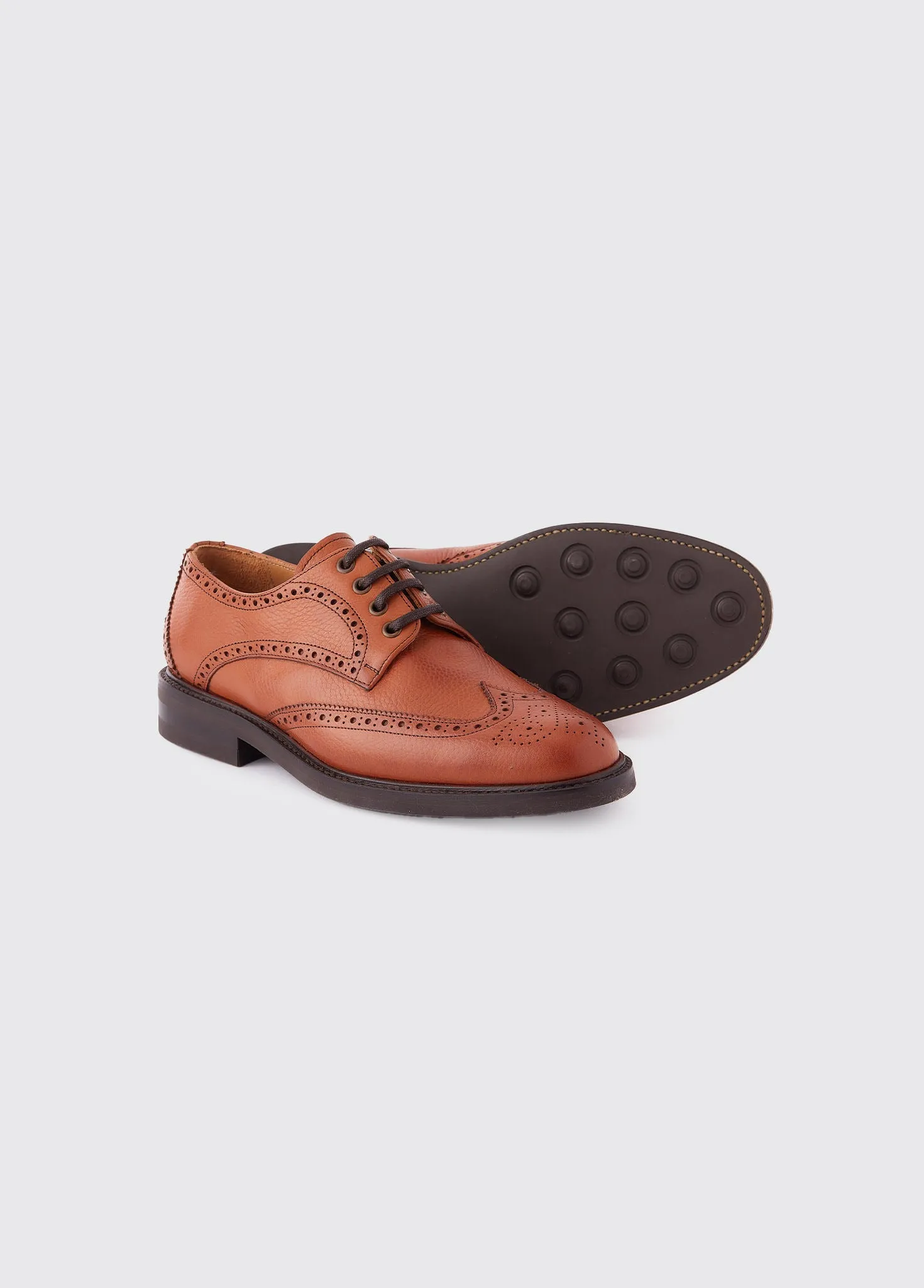 Derry Goodyear  Brogue Shoes - Tan