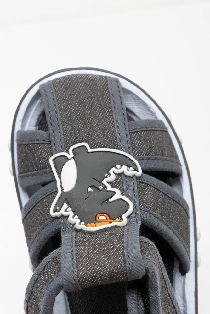 Dinosaur Sandal Grey