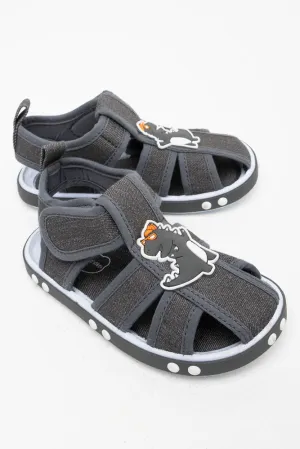 Dinosaur Sandal Grey