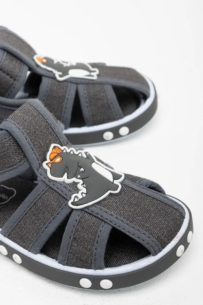 Dinosaur Sandal Grey