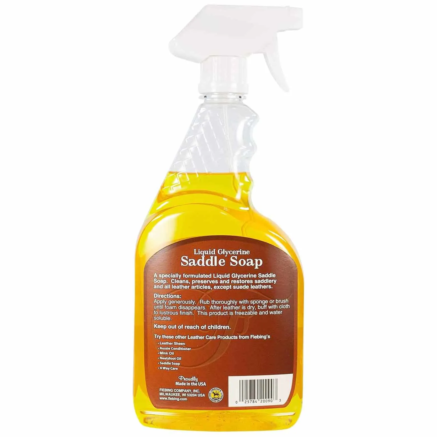 Fiebing's Liquid Glycerine Saddle Soap, 16 oz