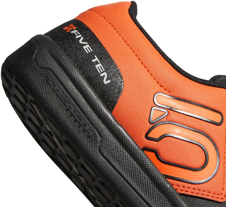 Five Ten Freerider Pro Flat Shoe - Men's, Black/Active Orange/Gray Two