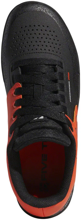 Five Ten Freerider Pro Flat Shoe - Men's, Black/Active Orange/Gray Two