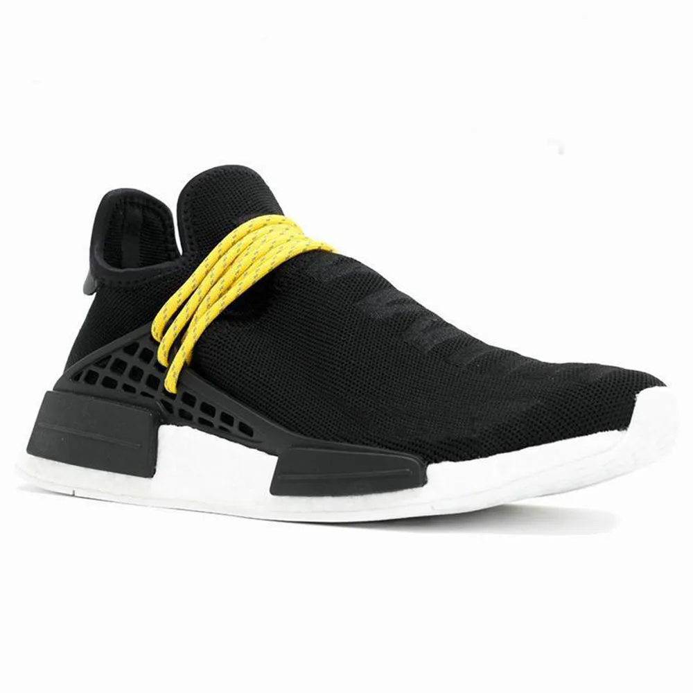 Human Race Running Shoes for Men Women Pharrell Williams White Red Sample Yellow Core Black Trainers Sports Sneakers 40-45