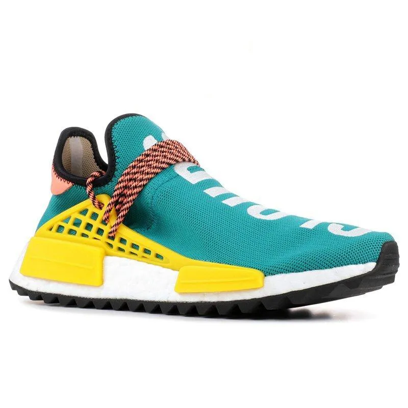 Human Race Running Shoes for Men Women Pharrell Williams White Red Sample Yellow Core Black Trainers Sports Sneakers 40-45