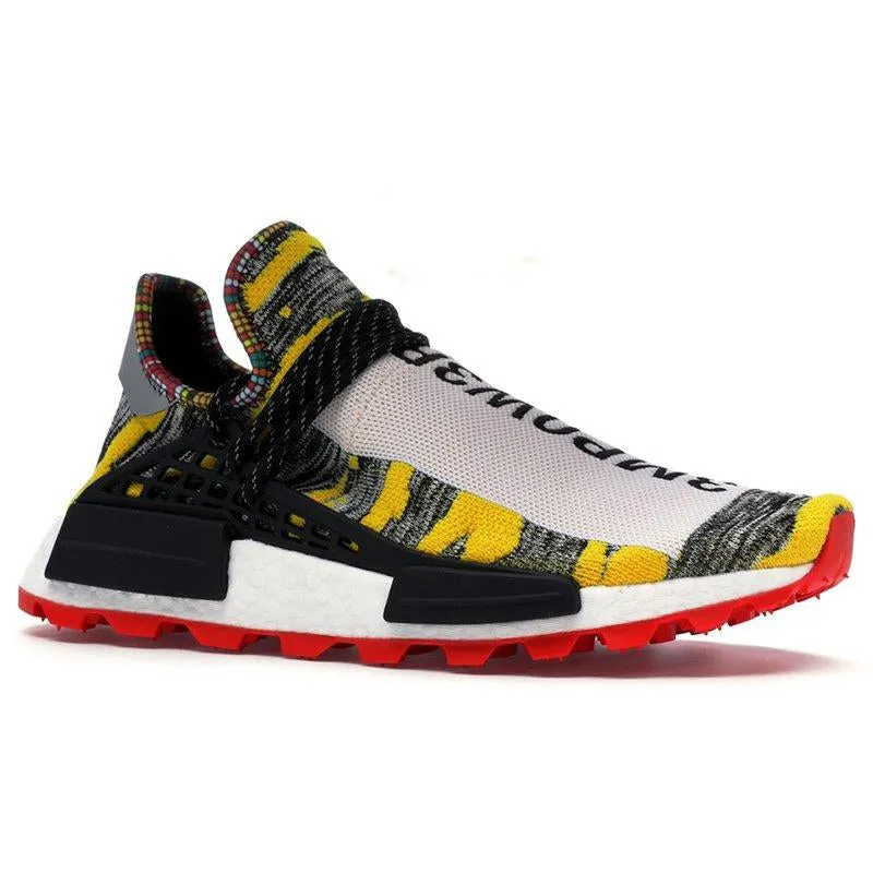 Human Race Running Shoes for Men Women Pharrell Williams White Red Sample Yellow Core Black Trainers Sports Sneakers 40-45