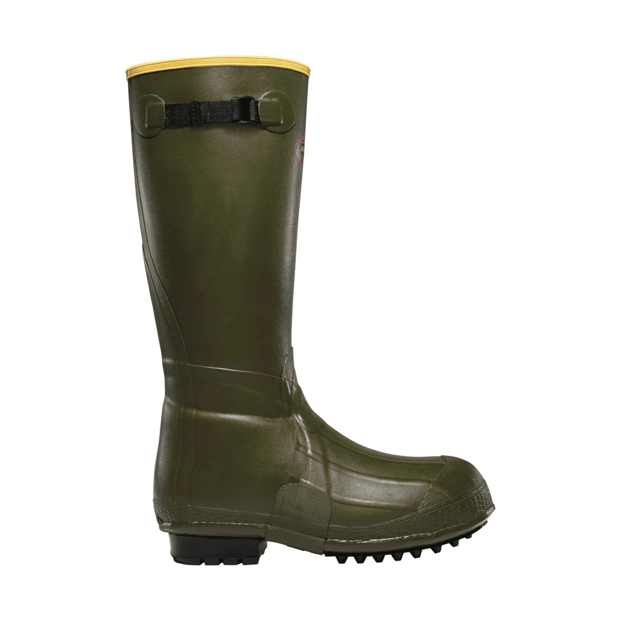 LaCrosse Men's Burly 18 Inch Air Grip Foam Insulated Rain Boot - Green