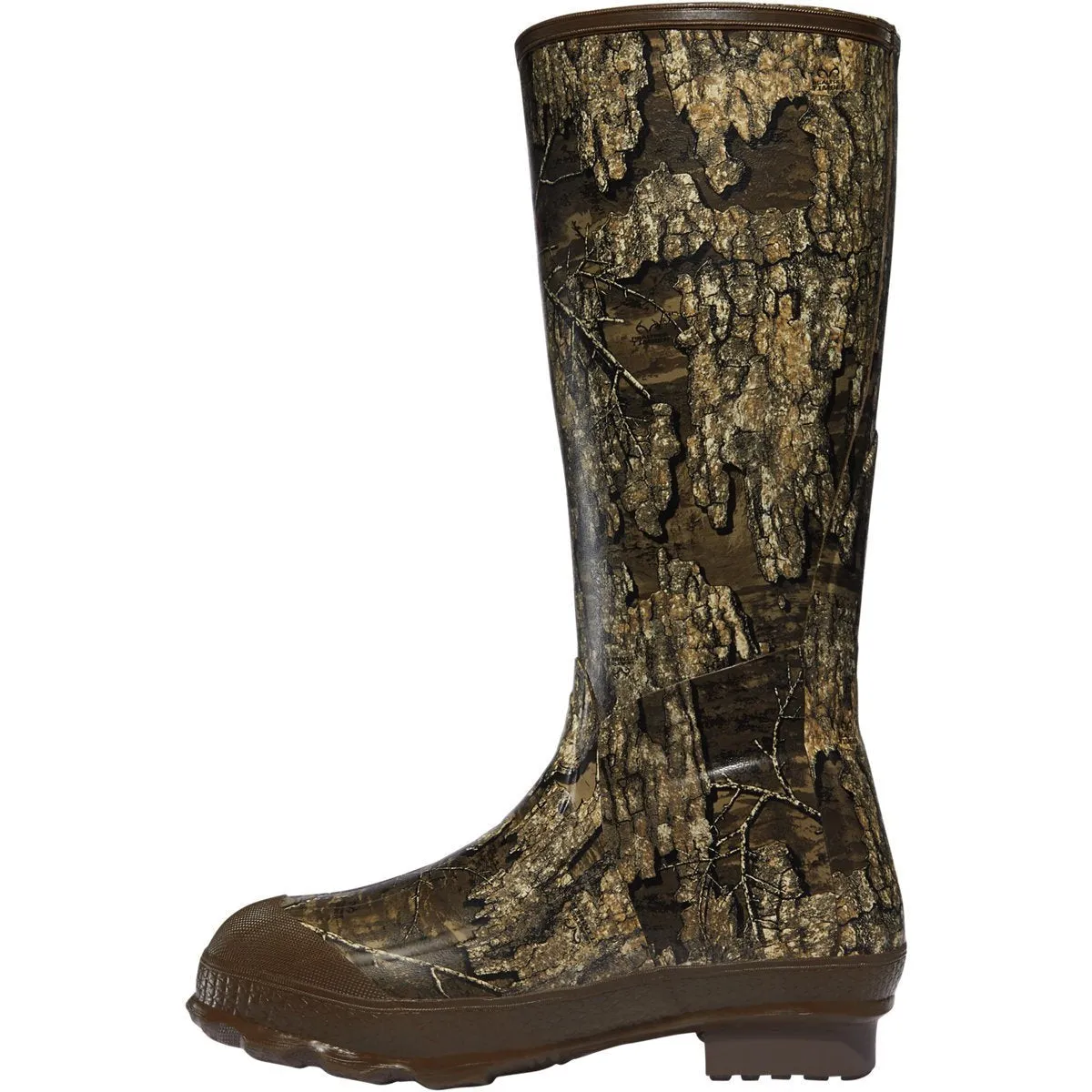 Lacrosse Men's Burly 18" Plain Toe WP Work Boot -Realtree- 266041