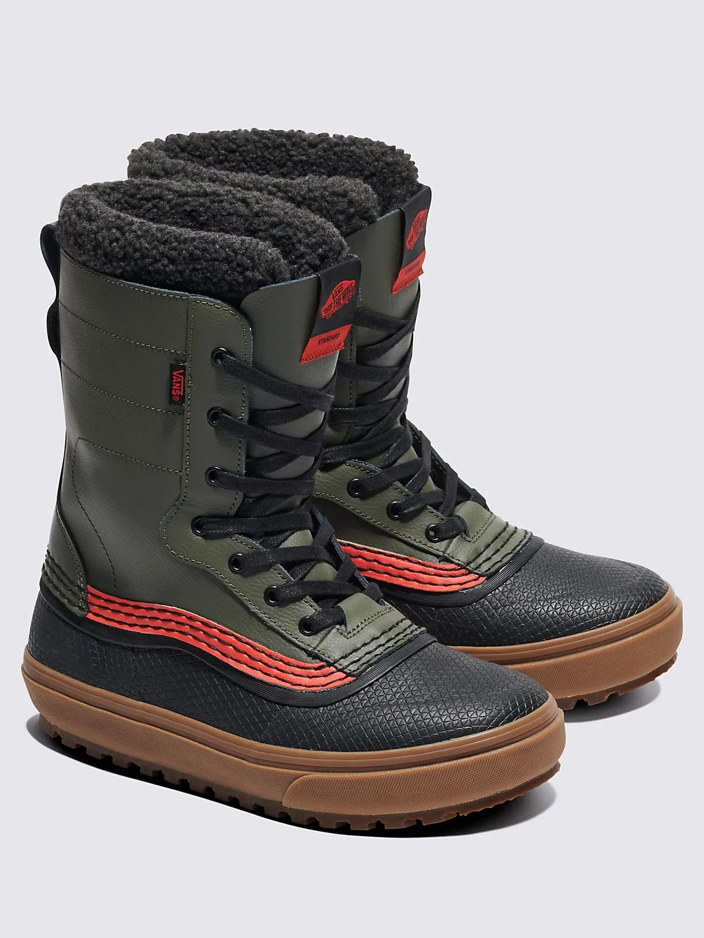 MTE Standard Waterproof Green/Gum Winter Boots