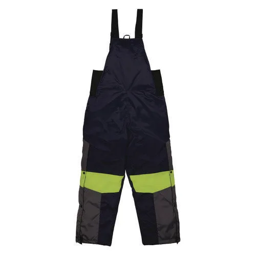 N-ferno 6477 Insulated Cooler Bib Overall, Small, Navy, Ships In 1-3 Business Days