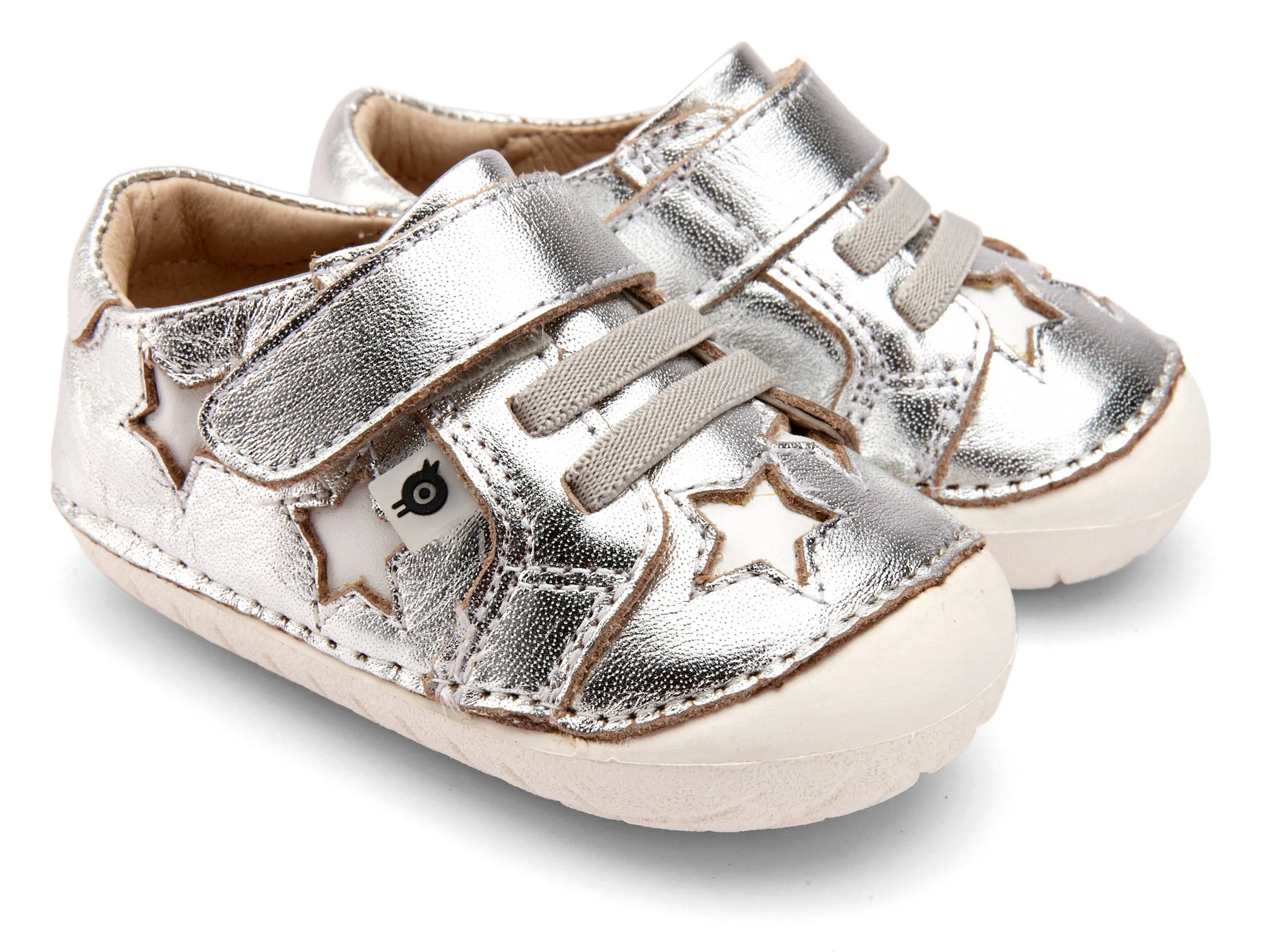 Old Soles Boy's and Girl's Starey Pave - Silver/Snow