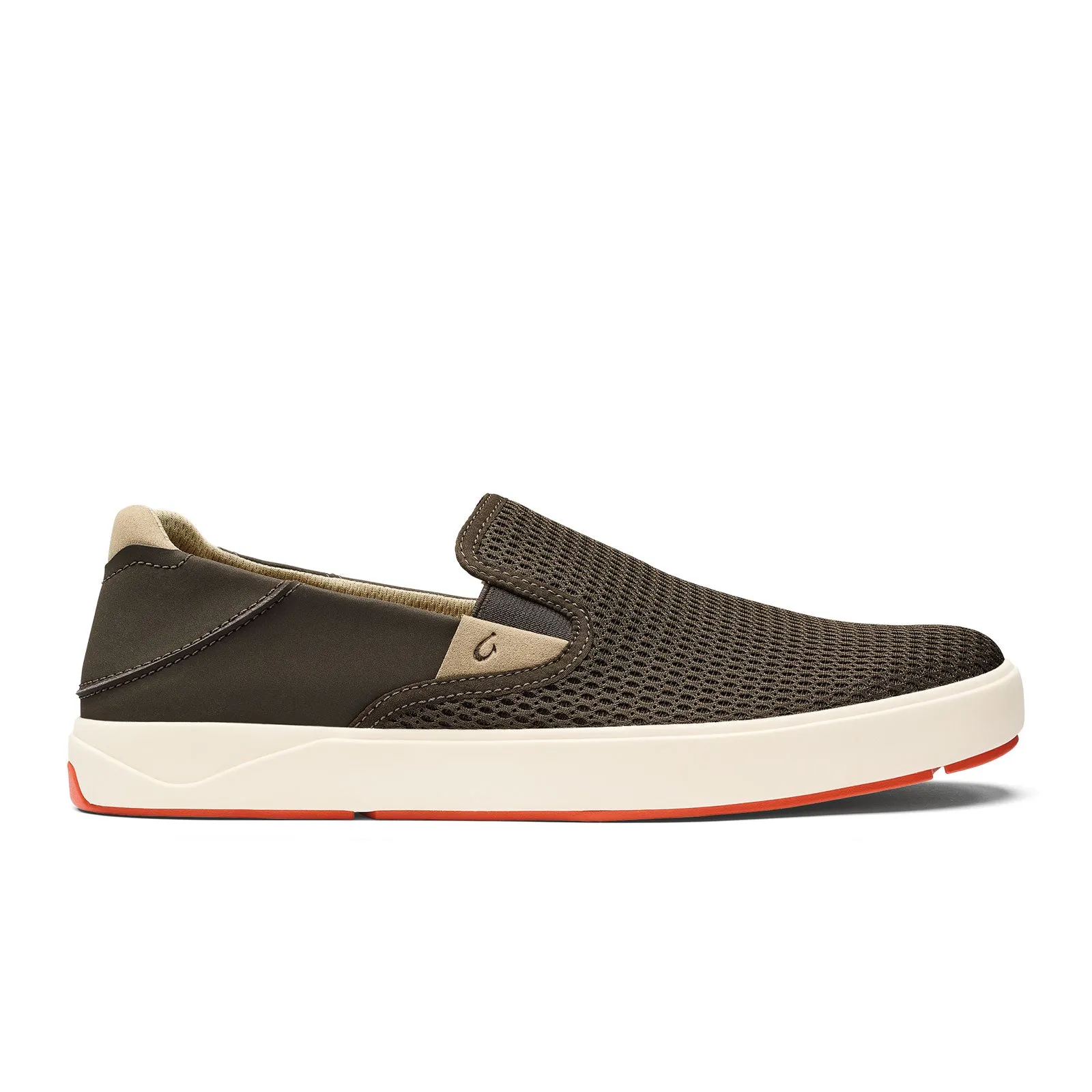 OluKai Lae'ahi Slip On Sneaker (Men) - Kona/Kona