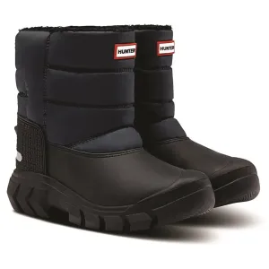 Original Big Kids Insulated Snow Boots - Navy/Black by Hunter