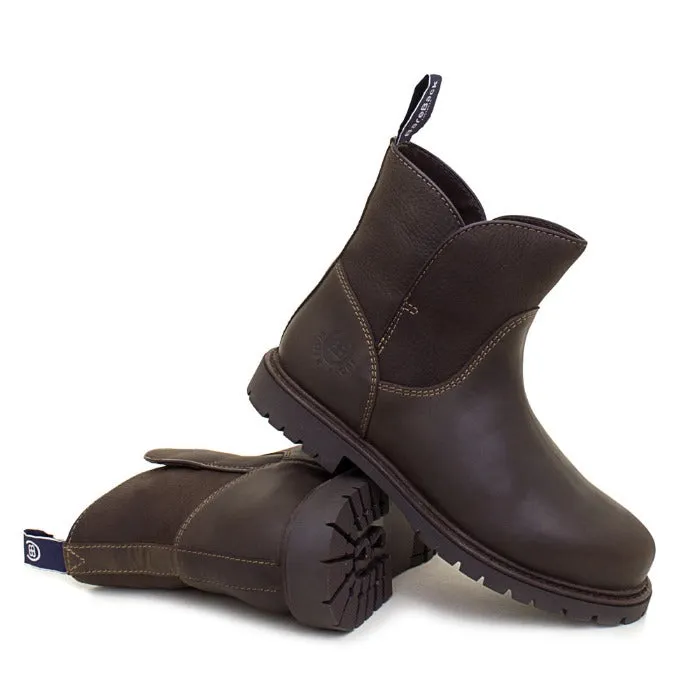 Quebec Waterproof Ankle Boots - Brown