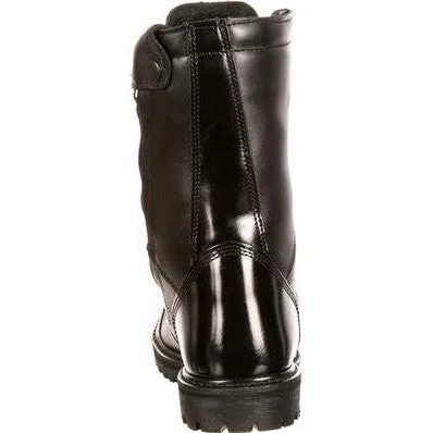 Rocky Men's 10" Soft Toe WP Side Zipper 200G Jump Boot - Black - FQ0002095