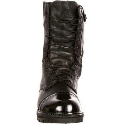 Rocky Men's 10" Soft Toe WP Side Zipper 200G Jump Boot - Black - FQ0002095