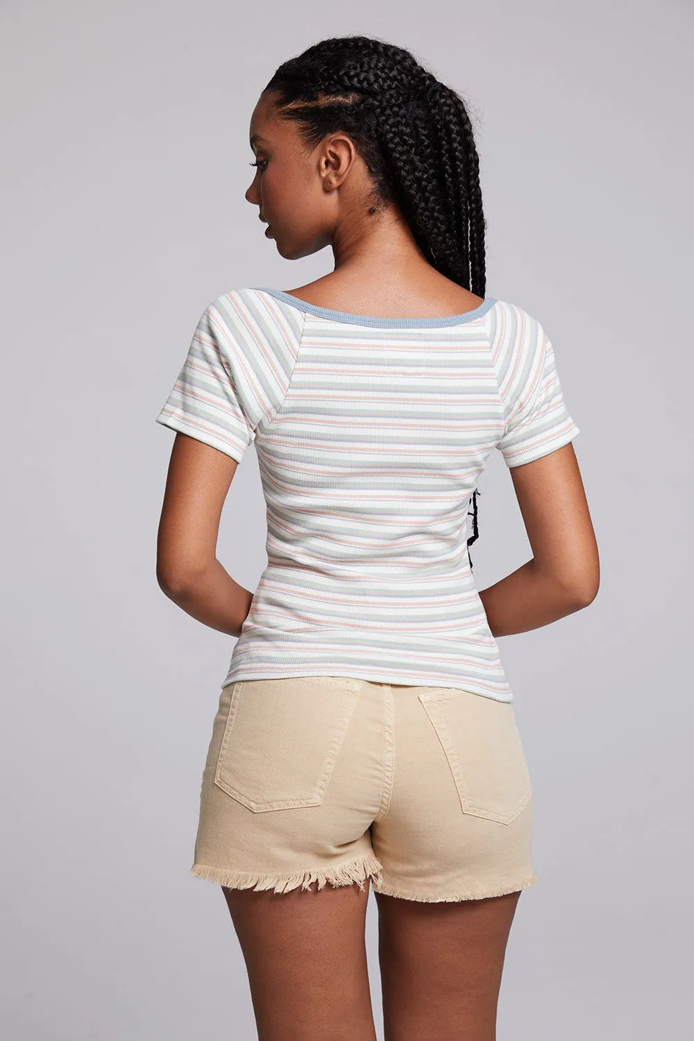 Sambuco Como Stripe Tee