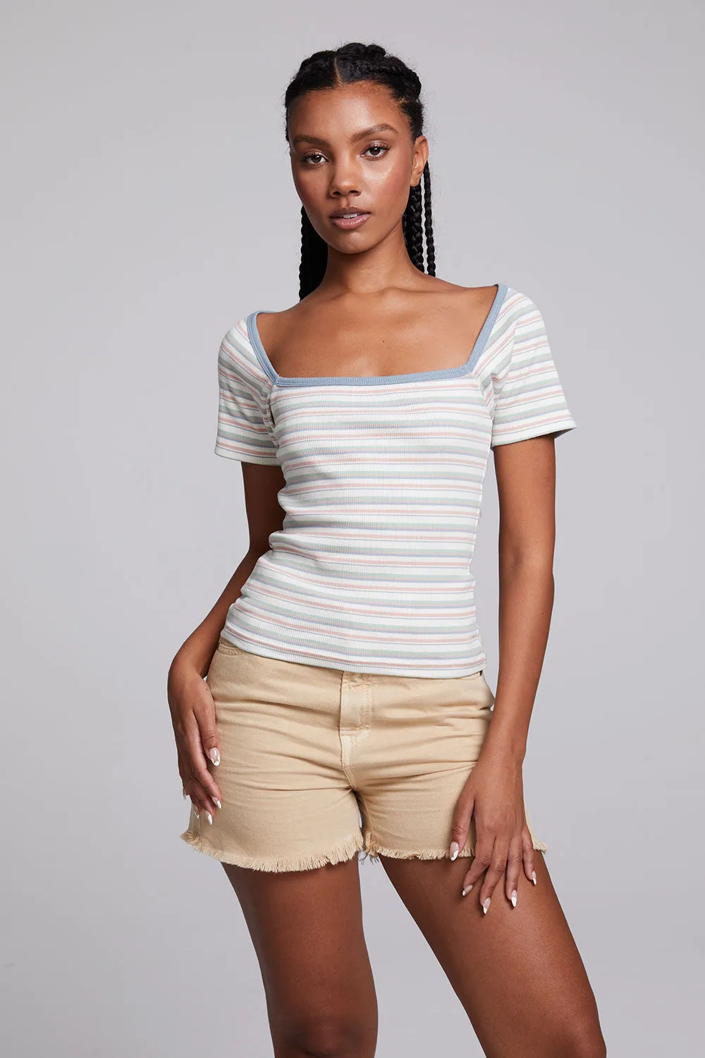 Sambuco Como Stripe Tee