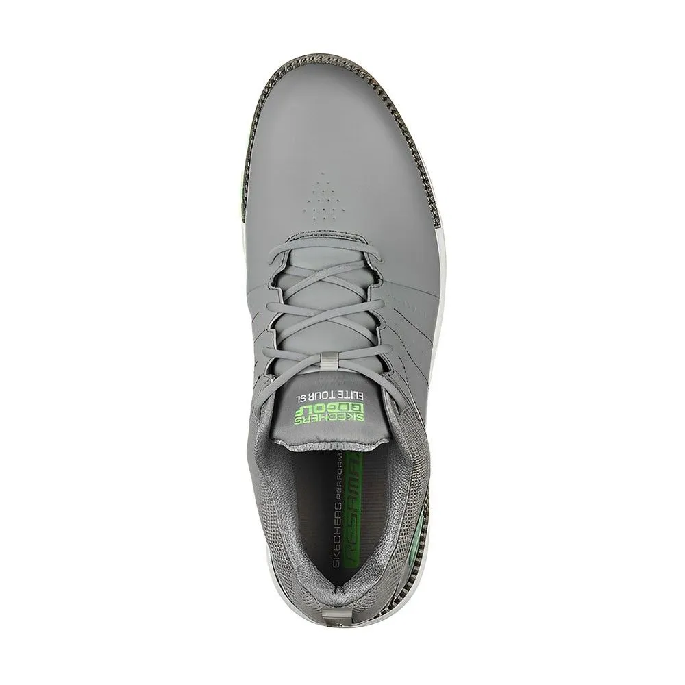 Skechers Go Golf Men's Elite Tour SL Shoes - Grey/Lime