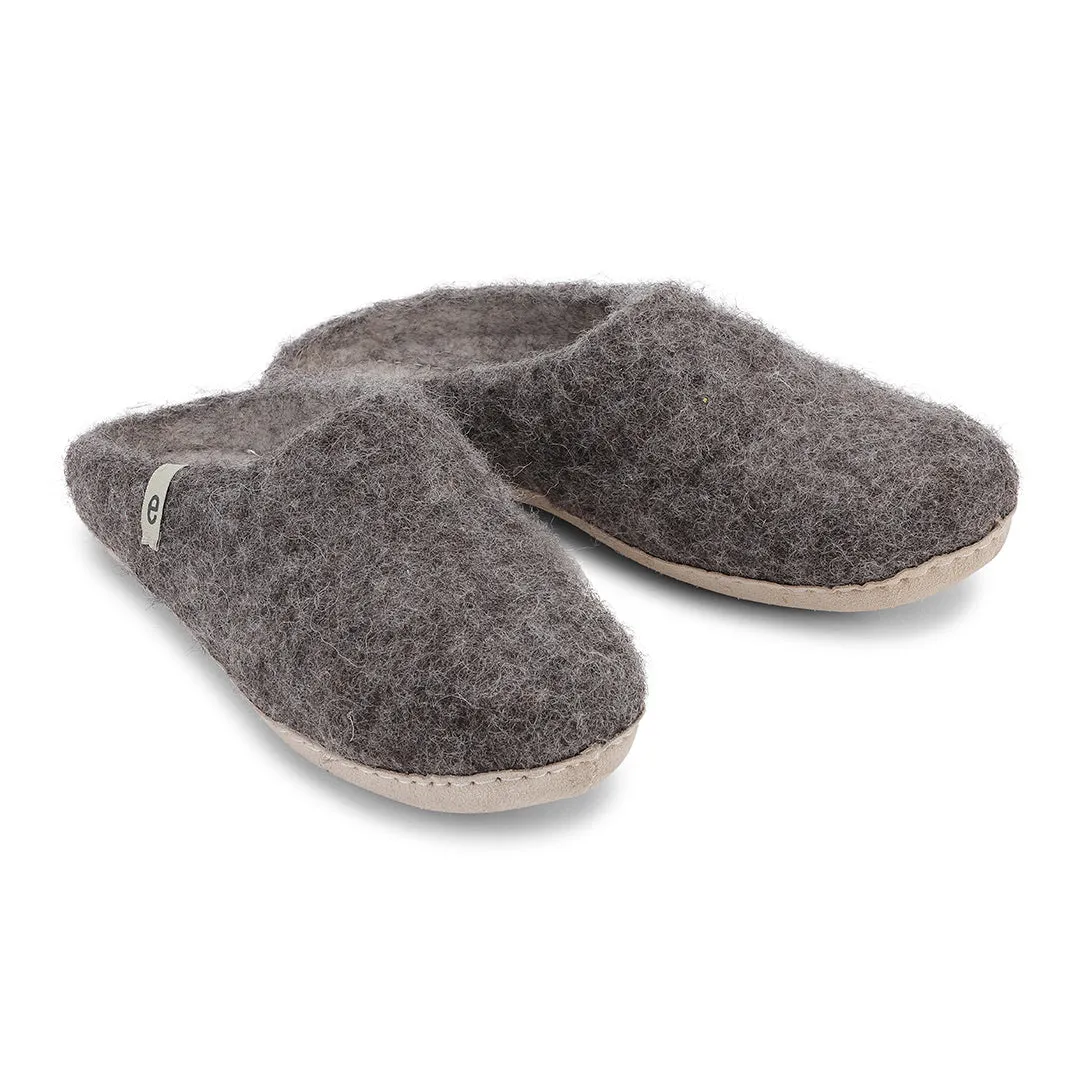 Slipper Natural Brown