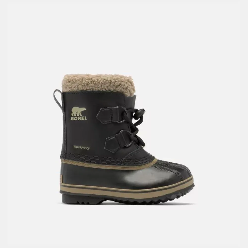 Sorel Yoot Pac Leather Kids Snow Boots