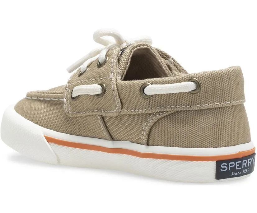 Sperry Khaki Bahama Jr. Children's Sneaker