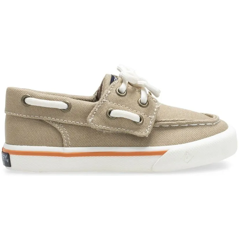 Sperry Khaki Bahama Jr. Children's Sneaker