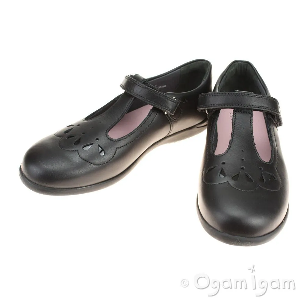 Start-rite Poppy Girls Black School Shoe