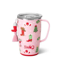 *SWIG Howdy Holidays Travel Mug 18oz