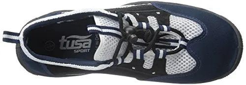 Tabata New Tusa Neoprene Lace Up Non-Slip Aqua Shoes for Beach, Pool Deck, Boat and Other Watersports (Mens Size 3/Womens Size 4)/FBM