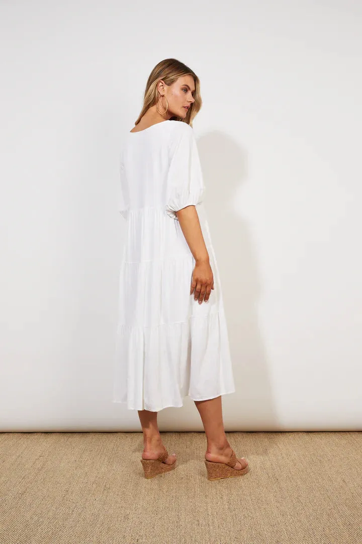 Tanna Tiered Maxi Coconut