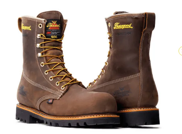 Thorogood Men's American Legacy Crazyhorse 8" Waterproof Nano Toe Work Boot 804-4520